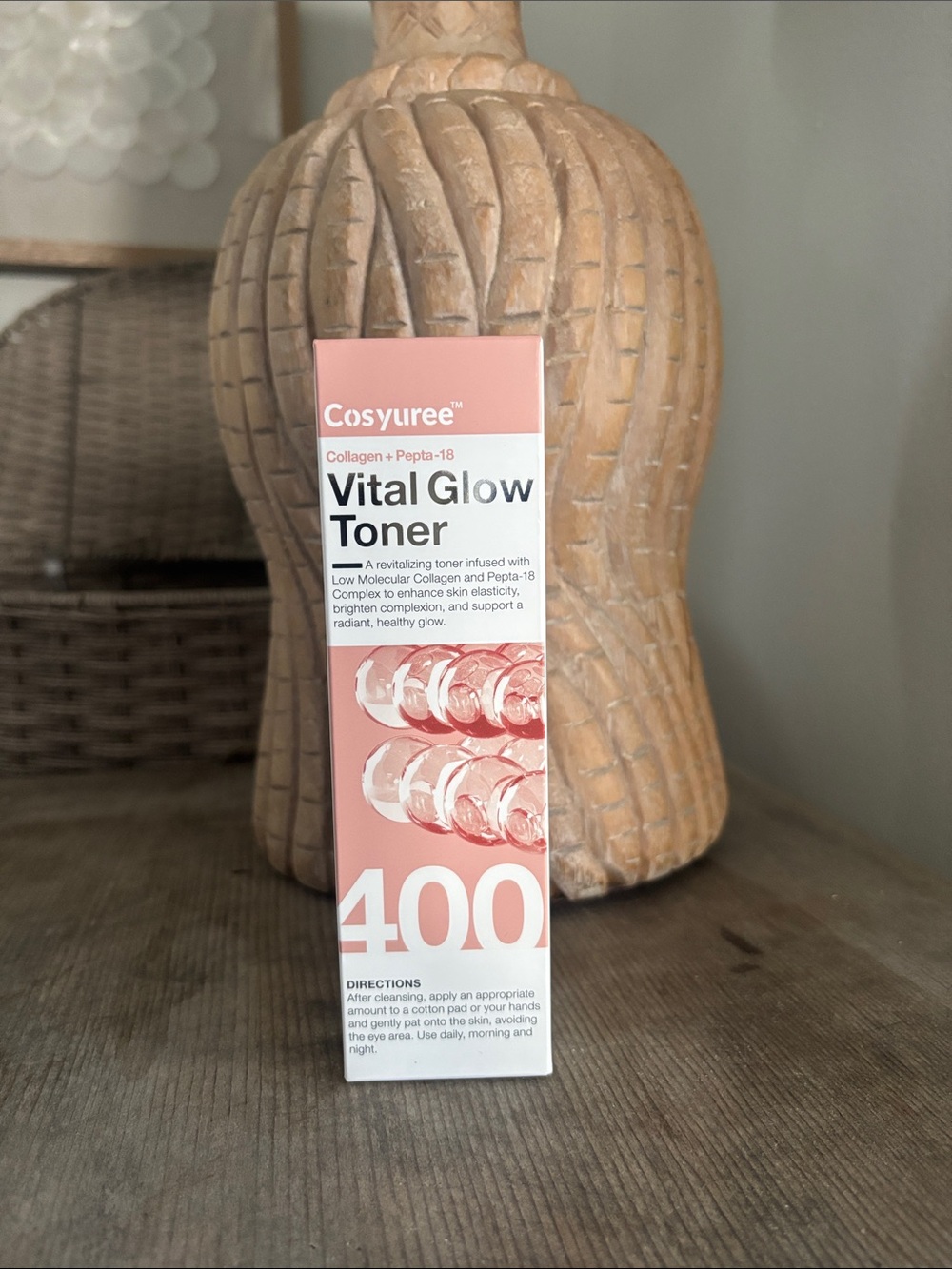 Vital Glow Toner 400 — Pink Brightening Toner